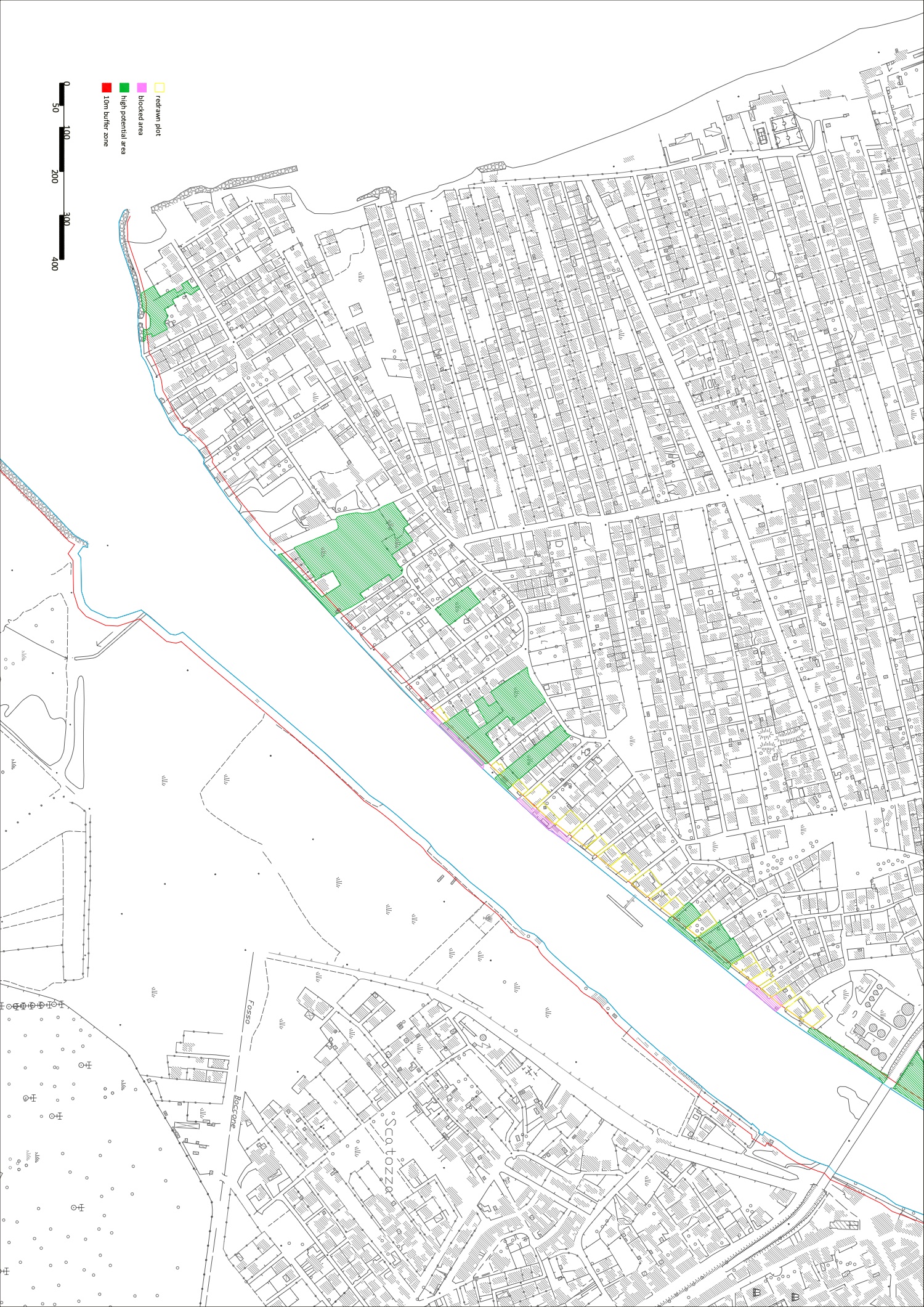 existing green areas map