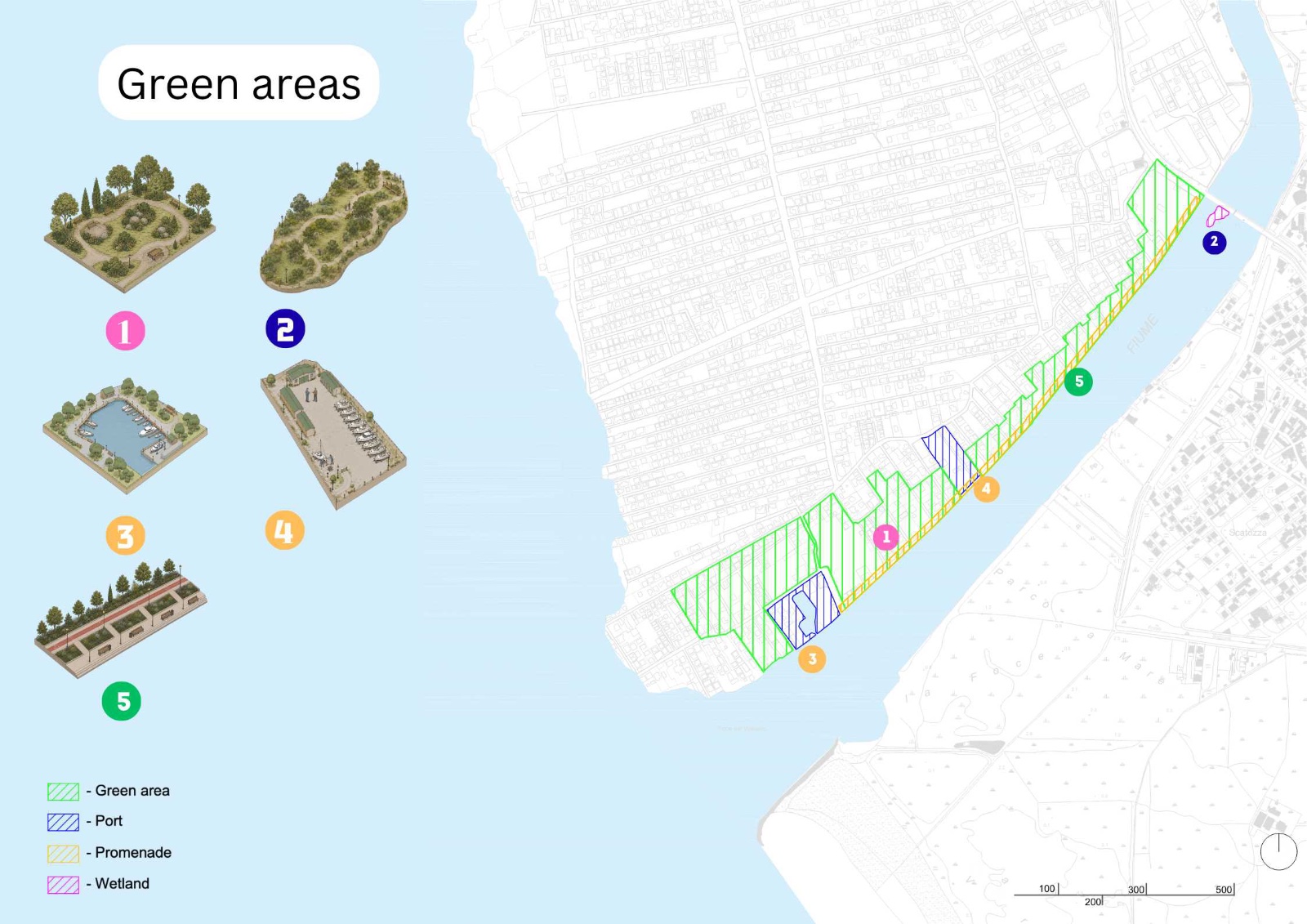 green areas master plan